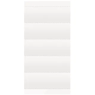 Falken Beschriftungsschilder für Hängeregister weiß, 100 St.