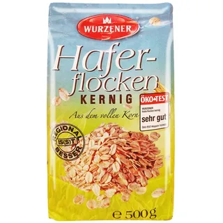 Wurzener Haferflocken kernig Großblatt, 500g