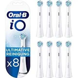 Oral-B iO Ultimative Reinigung Ersatzbürste weiß, 8 Stück