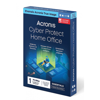 Acronis Cyber Protect Home Office Essentials, 5 Geräte - 1 Jahr