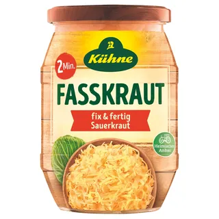Carl Kühne KG (GmbH & Co.) Kühne Fasskraut Fix & Fertig Sauerkraut 720ml