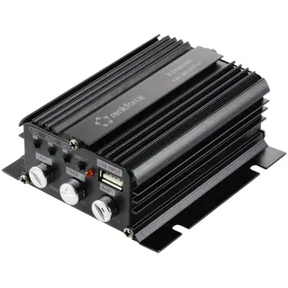 Renkforce RF-CMP-202 2-Kanal Endstufe 100 W Bluetooth®-/USB-Audiowiedergabe, Lautstärke-/Bass-/Höhen-Regelung