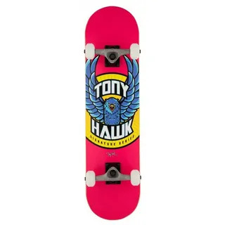 Tony Hawk SS180 Skateboard Adler-Logo 7,75 rosa|blau|gelb 7,75"