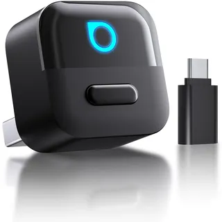 (2026 Neu) OTTOCAST 2-in-1 Wireless CarPlay & Android Auto Adapter, Ottocast Mini Pico mit EIN-Knopf-Trennung, WiFi 6, Bluetooth 5.4, Plug & Play für Fahrzeuge mit werkseitigem CarPlay/Android Auto