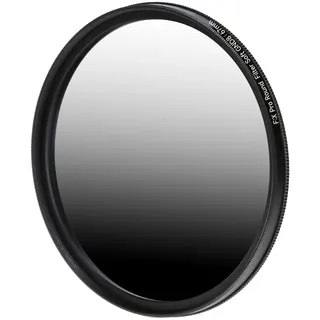 Rollei F:X Pro Grauverlaufs-Rundfilter Soft GND 8 Schraub-Filter mit drehbarem Ring zur Einstellung des Verlaufs entlang der Drehachse Ideal für die Landschafts- und Architektur-Fotografie (67 mm)