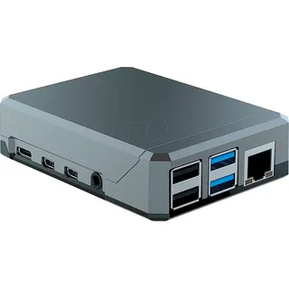 RPI4C ARGON NEO - Gehäuse für Raspberry Pi 4, Alu, schwarz