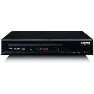 Lenco DVD-120BK Tragbarer DVD-Player