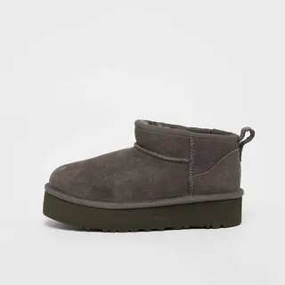 UGG Kids Classic Ultra Mini Platform (PS) Unisex Boots braun Größe 33.5 Schuhe