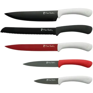 Pierre Cardin - Helles Set mit 5 Edelstahlmessern