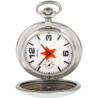 Molnija JL Herren Taschenuhr 3602 MWD russische mechanische KGB Dienstuhr aus Russland Uhr ohne Batterie