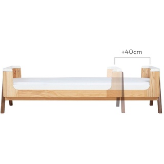 Gaia Hera Junior Bett Erweiterung für Hera Babybett / Juniorbett Extention, Farbe: Nature/Walnut