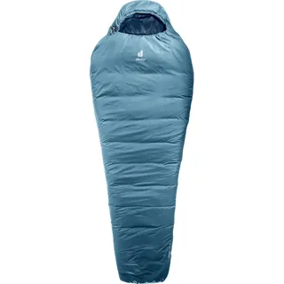 Deuter Orbit +5° Kunstfaserschlafsack,Atlantic-Ink,Right Zip
