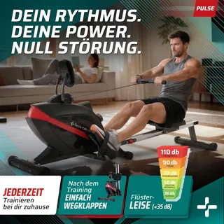 Sportplus SP-MR-008-B schwarz/rot