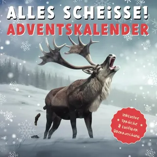 Kackende Tiere Adventskalender für Männer und Frauen: 24 Tage lang Lachspaß mit Fotos und witzigen Sprüchen - Das lustige Geschenk für Männer, Frauen und Menschen mit Humor!
