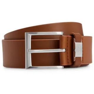 Gürtel in Leder-Optik, Cognac, 90