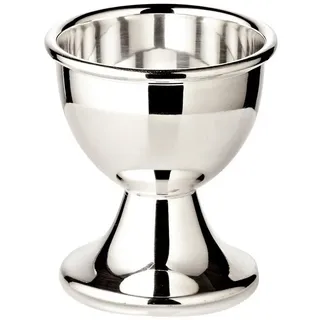EDZARD Eierbecher Classo (H 5 cm) schwerversilbert (QualiPlated), klassische Form silberfarben
