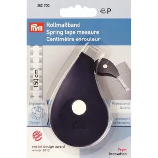 Prym Rollmaßband Ergonomics Pflaumenblau/Weiß 150 cm