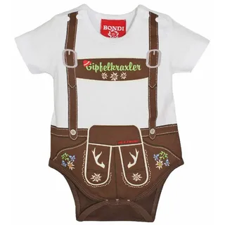 BONDI Body BONDI Baby Body Lederhose 'Gipfelkraxler' 905090 braun 68