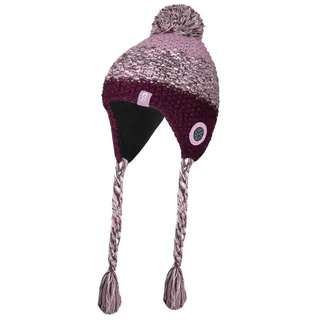 TROLLKIDS Bommelmütze Borgund Outdoor girls violett 50 CM
