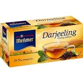 Meßmer Darjeeling Schwarzer Tee 25x1,75 g