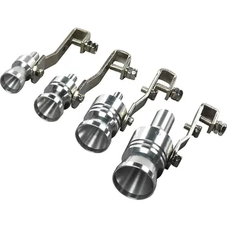 AUTO-STYLE Universelle Auspuffpfeife 'Turbo' - kompatibel mit Diameter 56-85mm