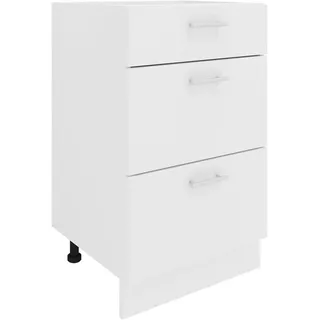 VCM Unterschrank Esilo 50 x 46 x 82 cm Weiß