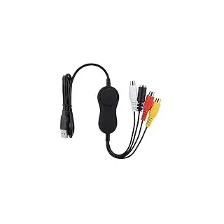 Cuifati USB2.0-Videoaufnahmekarte, USB2.0-UVC-Videoaufnahmekarte Analoger Video Grabber HD-Recorder, Unterstützung für Audio-Videoaufnahmekarten Netzwerkvideo- und Webkonferenzen für