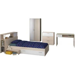 Parisot Jugendzimmer-Set Charly 8, Set, 5-tlg., 5-tlg) beige