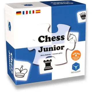 Chess Junior Schachspiel für Kinder Lernspiel, blau