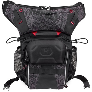 Rapala Urban Hip Pack-9L Hüfttasche-Organizer zum Angeln-Für Angelzubehör-Viele Fächer und Haken Tasche, Tarnfarben Schwarz, Einzigartig