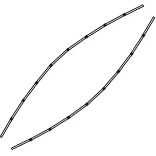 Ally Gunwale Spant Dollbord, 17