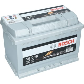 Bosch S5 008 Autobatterie 12V 77Ah 780A