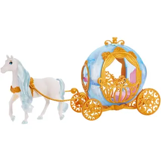 Mattel Disney Prinzessin Cinderellas rollende Kutsch