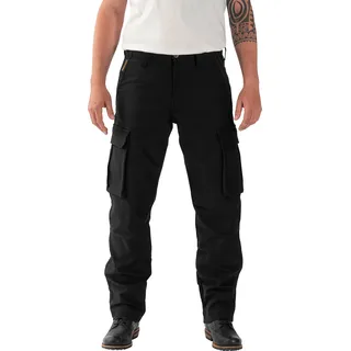 Rokker Black Jack Cargo, Textilhose unisex - Schwarz - W29/L34