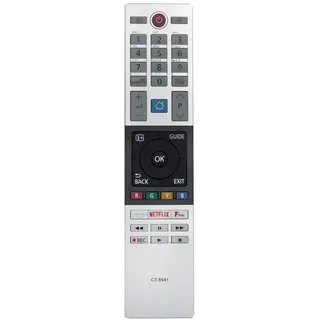 VINABTY CT-8541 CT-8543 Ersatz Fernbedienung Kompatibel mit Toshiba TV 55UL7A63DB 49UL7A63DB 43UL5A63DB 49UL5A63DB 55UL5A63DB 65UL5A63DB 40UL2063DB 43UL2063DB 49UL2063DB 50UL2063DB 55UL2063DB