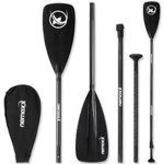 Nemaxx Carbon Speed SUP Paddel 3-teilig 702 g schwarz