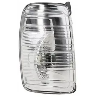 Spiegelblinker Links Weiss Kompatibel Mit Ford Transit v363 MK8 2014+ Außenspiegel Blinker Seitenblinker Blinkleuchte 1847389 BK3113B382AB BK3113B382AB