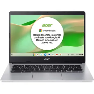 Acer Chromebook 314 CB314-2H-K0VA silber