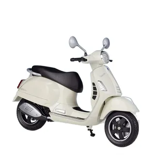 flrian Für Vespa 2020 GTS Super, Maßstab 1:12, Legierung, Roller, Sport, Fahrrad, Statue, Druckguss-Spielzeug, Motorrad-Rennmodell, Replik, Sammlung, Geschenk Motorrad-Modelle(White)