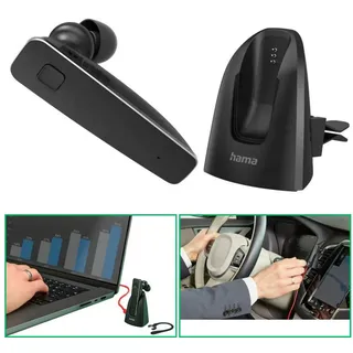 Hama MyVoice2100 Multipoint, Sprachsteuerung, Schwarz