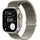 GPS + Cellular 49 mm Titangehäuse Natur Milanese Loop Natur M