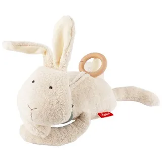 Sigikid 39847 - Mami Spieluhr Hase beige Vanilla, Baumwolle, Maße: 36x15x11cm, Babyspielzeug