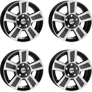 Autec Tigris 6x14 ET30 5x112 Schwarz poliert