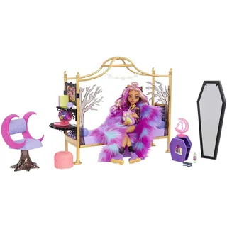 Mattel Puppenzubehör Schlafzimmer Set Clawdeen Wolf NEU OVP