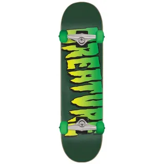 Creature Logo Full 8 Skateboard Green - gruen