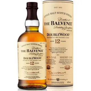 Balvenie 12 Years Old Double Wood Single Malt Scotch 40% vol 0,7 l Geschenkbox
