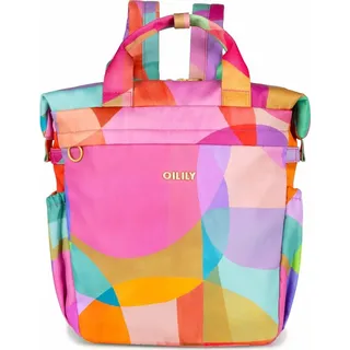 Oilily Baani Backpack Sassy Circles Prism Pink