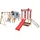 Blau inkl. Schaukel und Rutsche