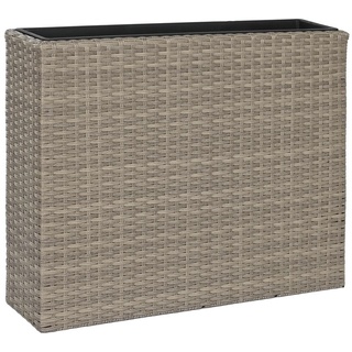 home esprit Blumentopf aus Polypropylen, Rattan, 83 x 22 x 65 cm