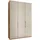 148,4 x 236 x 58 cm Beige/Braun